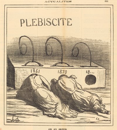 Avviso agli amatori da Honoré Daumier