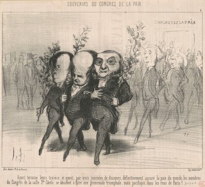 Avendo terminato i loro lavori da Honoré Daumier