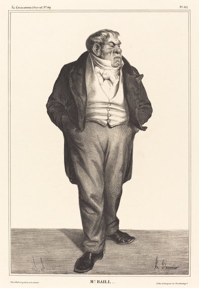Baillot da Honoré Daumier