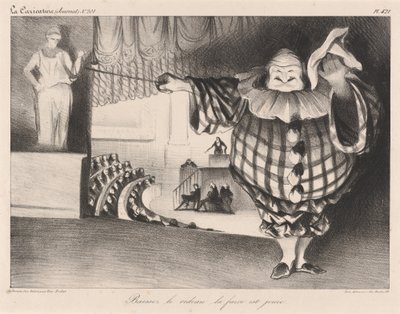 Abbassate il sipario, la farsa è finita da Honoré Daumier