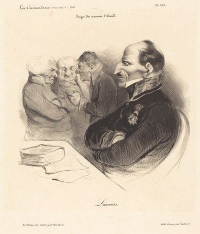 Barone de Lascours da Honoré Daumier