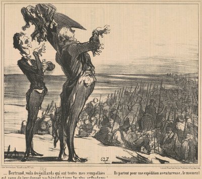 Bertrand, voilà des gaillards... da Honoré Daumier
