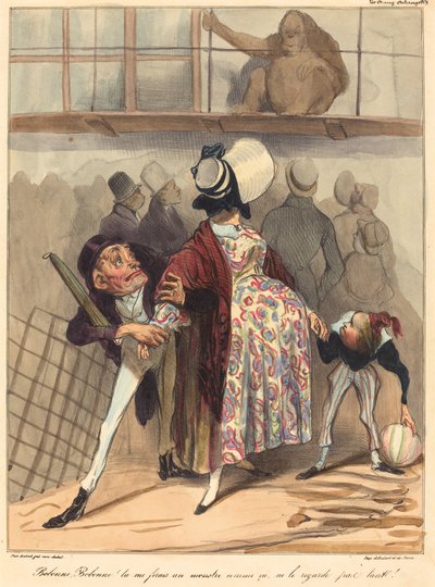 Bobonne... non guardarlo così tanto! da Honoré Daumier