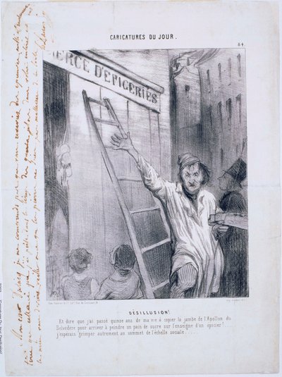 Caricature del Giorno- Disillusione! da Honoré Daumier