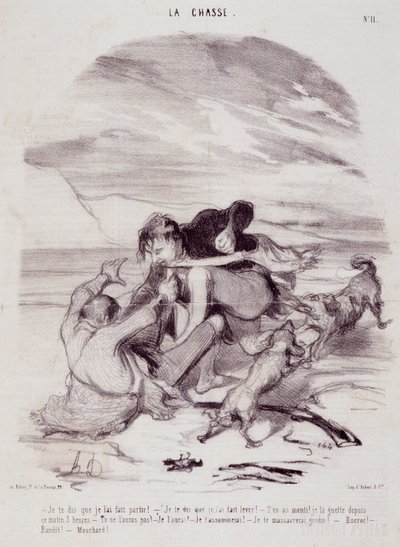 Cartone animato sui cacciatori. Serie "I bei giorni della vita - La caccia": "Ti dico che l