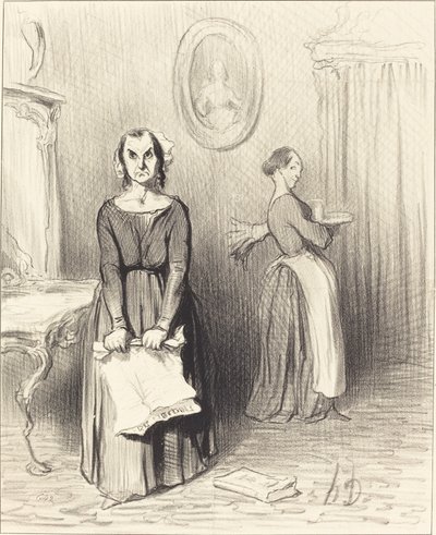 Questo giornale trova il mio lavoro pietoso... da Honoré Daumier