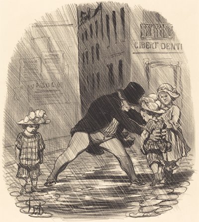 È stupido avere in inverno, dei... da Honoré Daumier