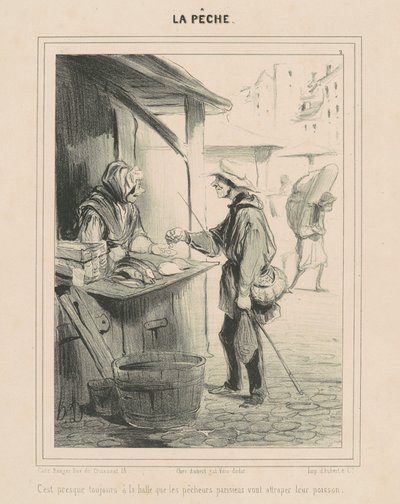 È quasi sempre alla hall... da Honoré Daumier