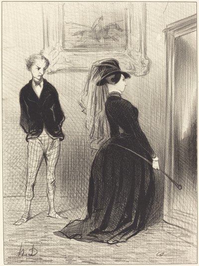 È strano... non mi vengono più idee... che... da Honoré Daumier
