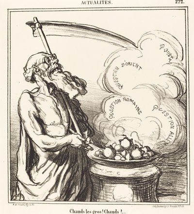 Caldi i grossi! caldi!... da Honoré Daumier