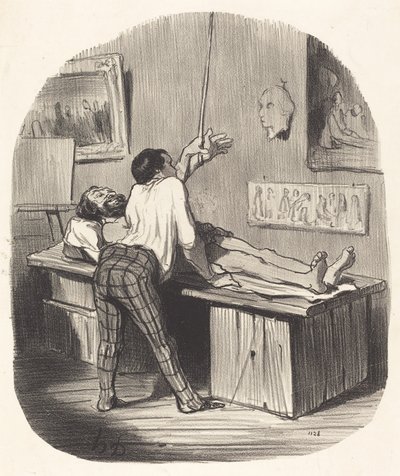 Comment, Saint-Gervais a pris cette... da Honoré Daumier