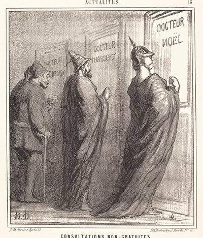 Consultazioni Non Gratuite da Honoré Daumier