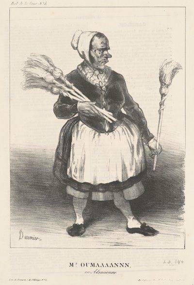 Coulman in Alsaziana da Honoré Daumier
