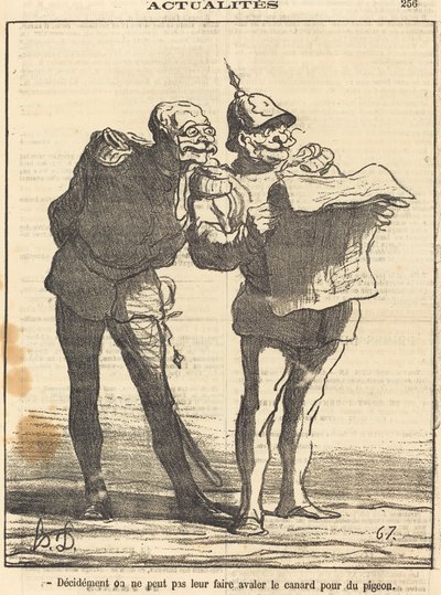 Decisamente non si può... da Honoré Daumier