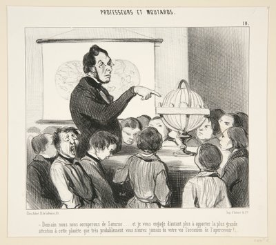 Domani ci occuperemo di Saturno da Honoré Daumier