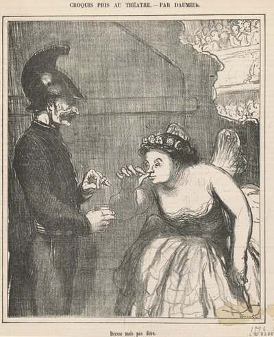 Dea ma non fiera da Honoré Daumier