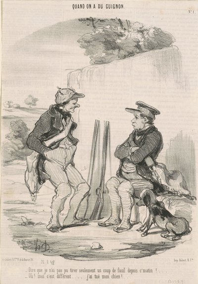 Dire che non sono riuscito a tirare da Honoré Daumier