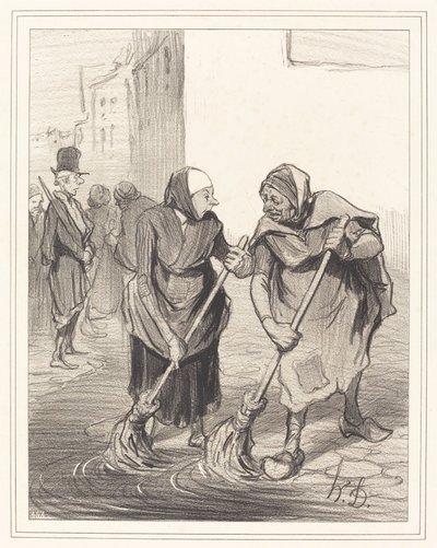 Dites donc, mame Giboulard... da Honoré Daumier