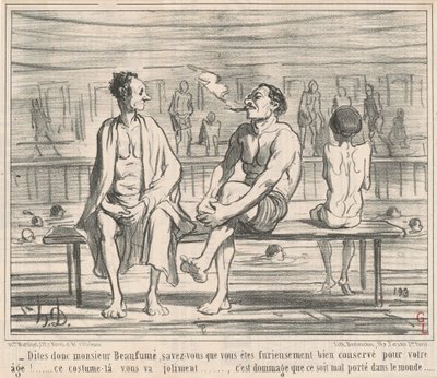 Dites donc, monsieur Beaufumé ... da Honoré Daumier