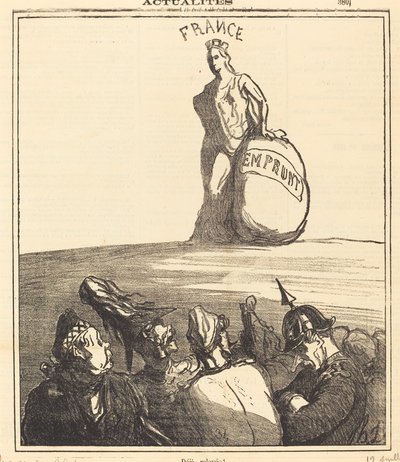 Già rialzata! da Honoré Daumier