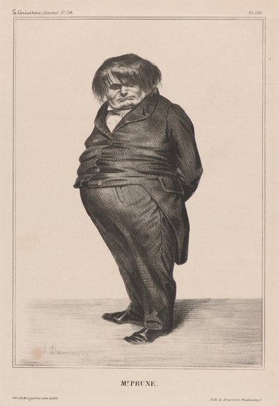 Dottor Prunelle da Honoré Daumier