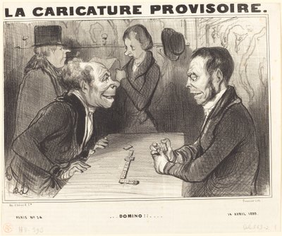 Domino!! da Honoré Daumier