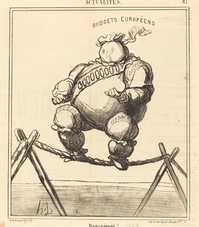 Piano! da Honoré Daumier