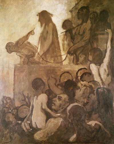 Ecce Homo, c.1848-52 da Honoré Daumier