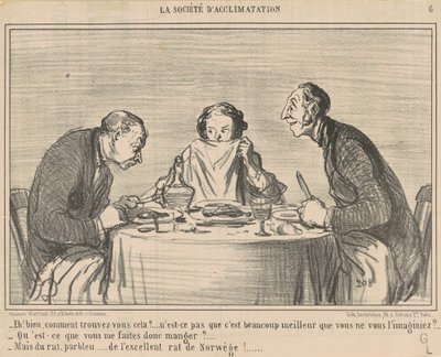 Eh! Bene, come trovate questo? da Honoré Daumier