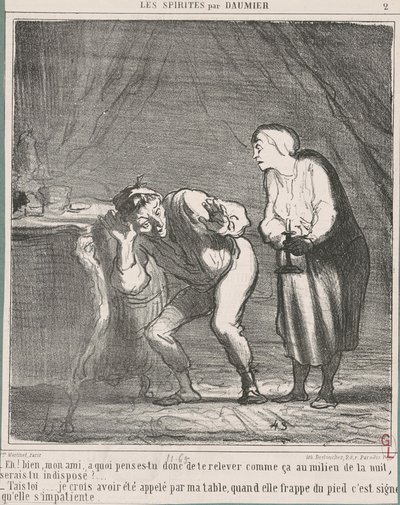 Eh! Bene... amico mio, a cosa pensi?... da Honoré Daumier