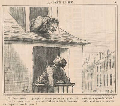 Eh! Bene, vicino... perché hai spinto... da Honoré Daumier