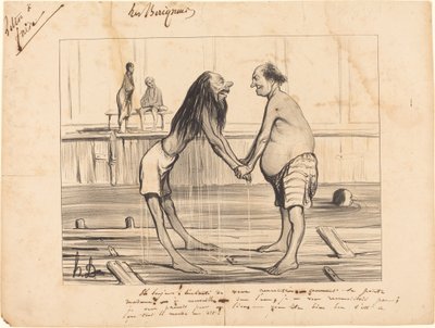 Eh buongiorno! incantato di incontrarvi... da Honoré Daumier