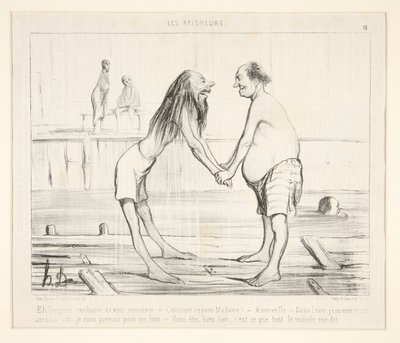 Eh bonjour! Piacere di conoscerti da Honoré Daumier