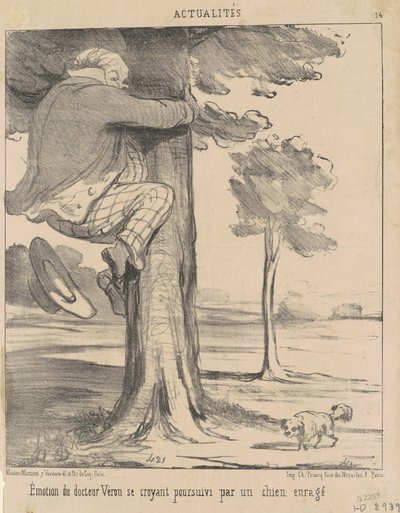Emozione del dottor Véron da Honoré Daumier