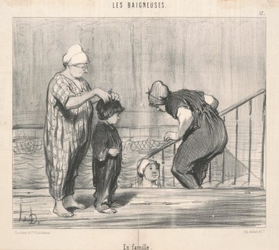 In famiglia da Honoré Daumier