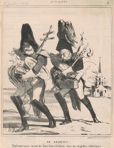 In Valacchia da Honoré Daumier