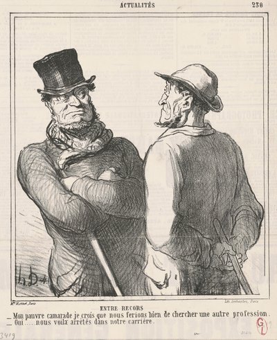Entre recors da Honoré Daumier