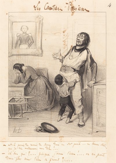 È permesso tornare... in uno stato simile... da Honoré Daumier
