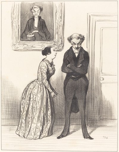 E dire che voilà tre... prevenuto che non sono riuscito a far condannare!... da Honoré Daumier
