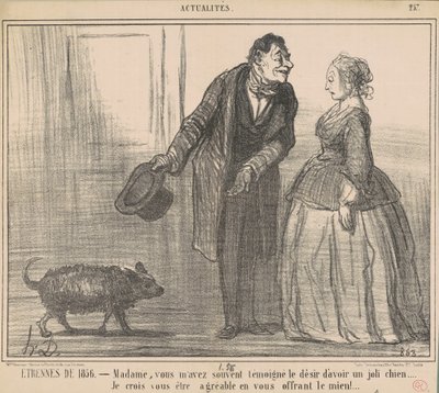 Strenne del 1856 ... da Honoré Daumier