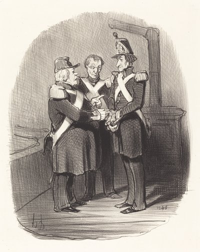 Spiegatemi dunque, signor Badoulard... da Honoré Daumier