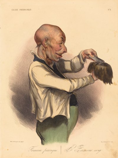 Famosa parrucca da Honoré Daumier