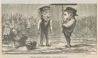 Non Lamentarti di Quel Tempo... da Honoré Daumier