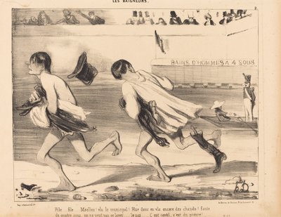 File...Moello! Vla le municipal! da Honoré Daumier