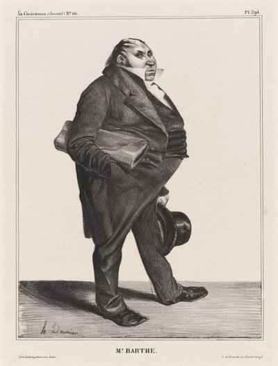 Félix Barthe da Honoré Daumier