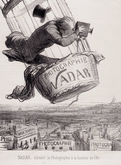 Gaspard Felix Tournachon detto Felix Nadar (1820-1910) elevando la fotografia all