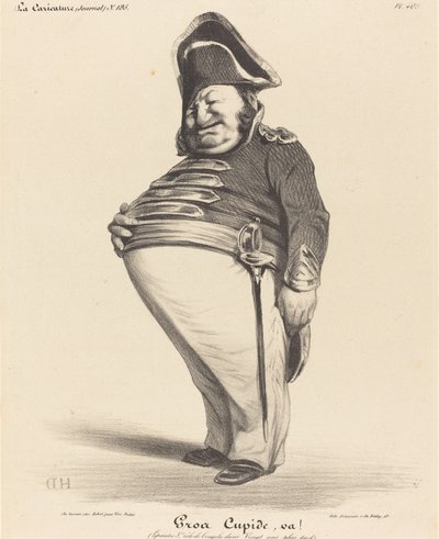 Gros Cupide, va! da Honoré Daumier