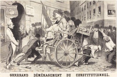 Grande trasloco del Costituzionale da Honoré Daumier