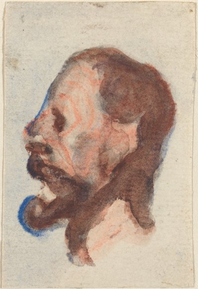 Testa di un Uomo da Honoré Daumier