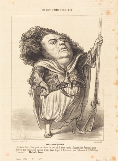 Henri de Larochejacquelein da Honoré Daumier